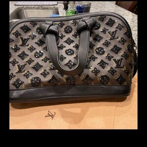 Luxury Black and Brown Designer Handbag